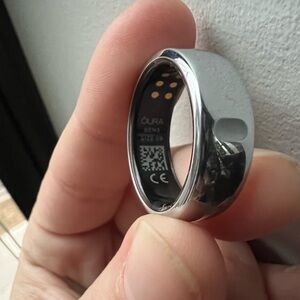 Oura Ring Gen 3 Silver, size 9